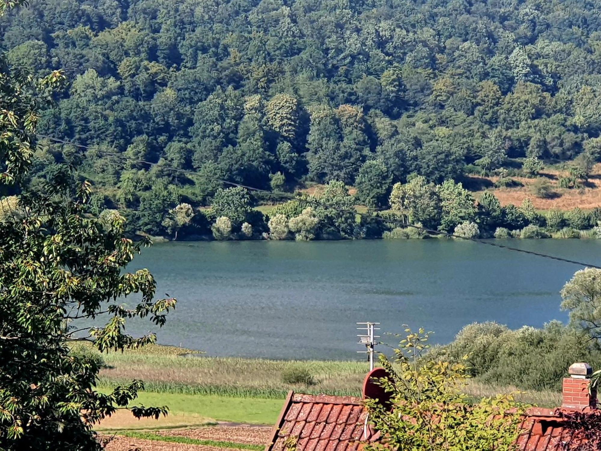 River Mosel Holiday Homes, Meerfeld Studio With A Lake View Luaran gambar